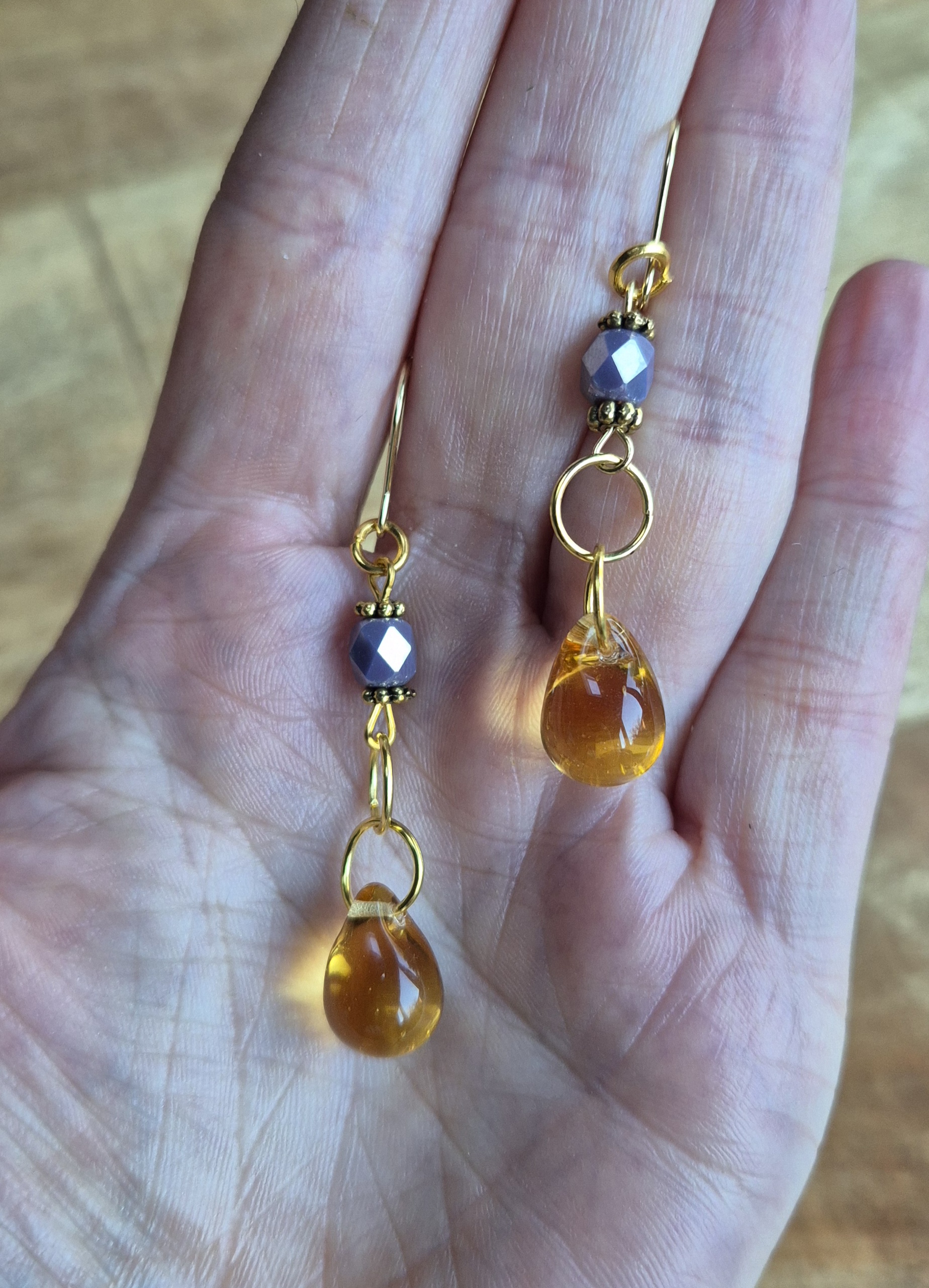 Druppel oorbellen - Afbeelding 2