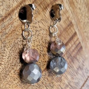 Tsjechische facet oorbellen