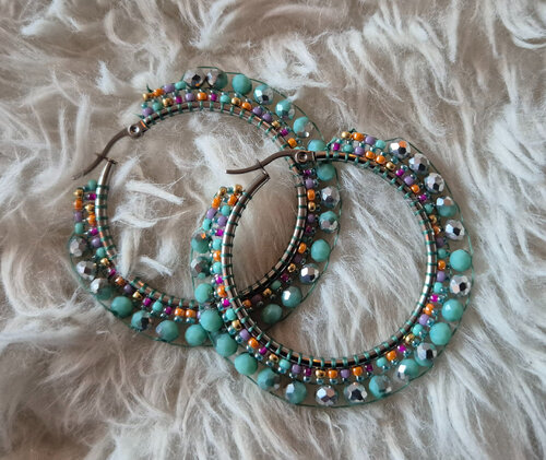 Ibiza oorbellen - Afbeelding 2