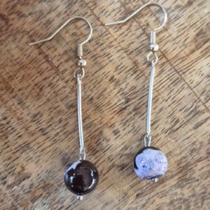 Oorbellen dragon agaat