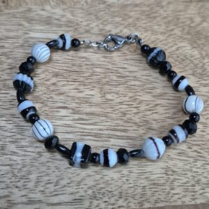 Zwartwit armband