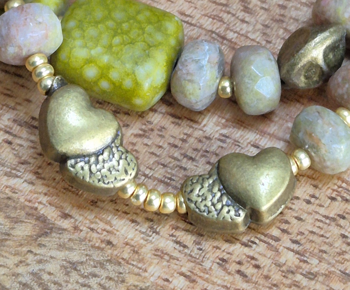 Armband natuursteen - Afbeelding 2