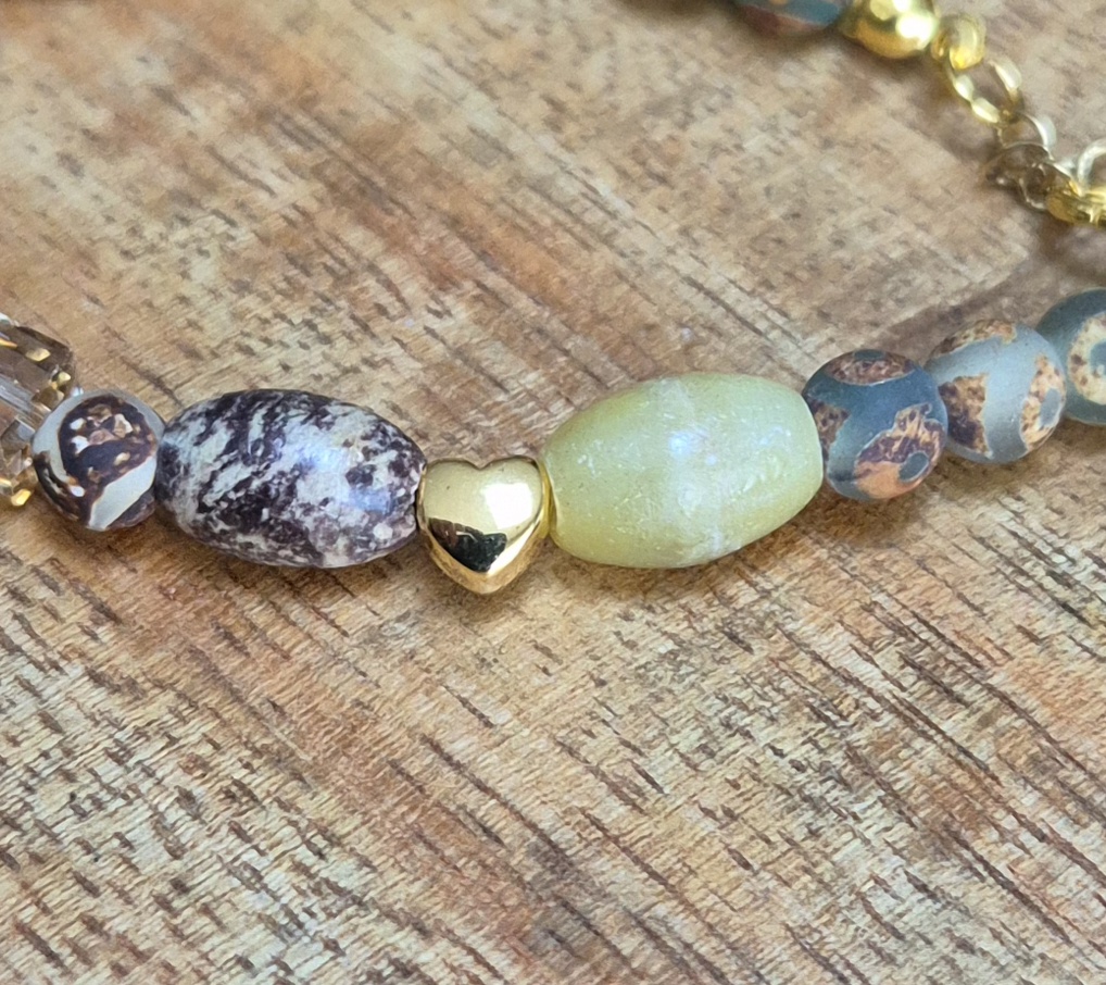 Tibetaans kralen armband - Afbeelding 2