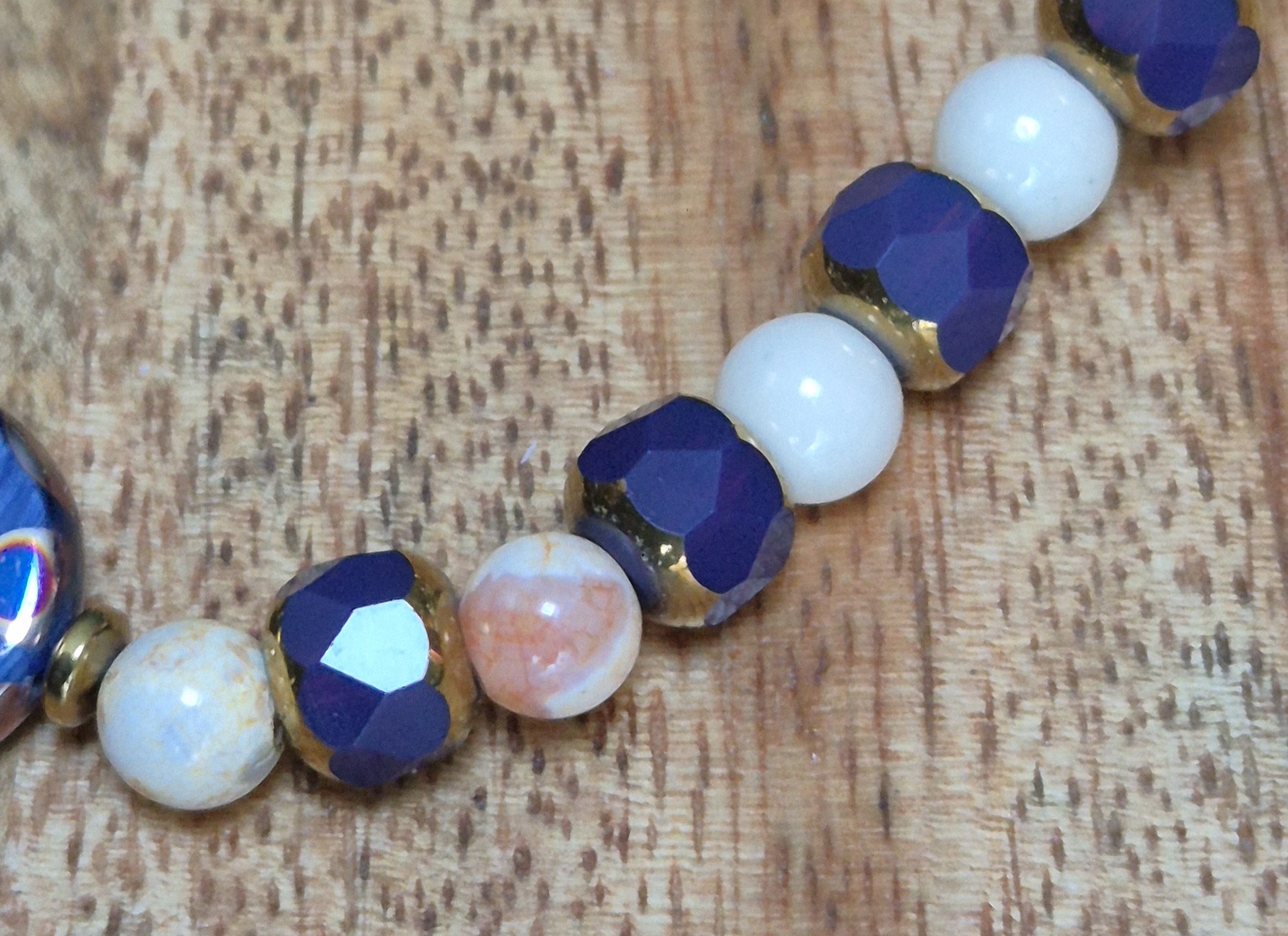 Armband Tsjechisch glas - Afbeelding 2