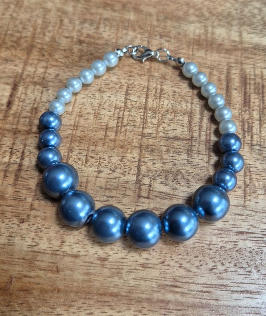 Glasparel armband