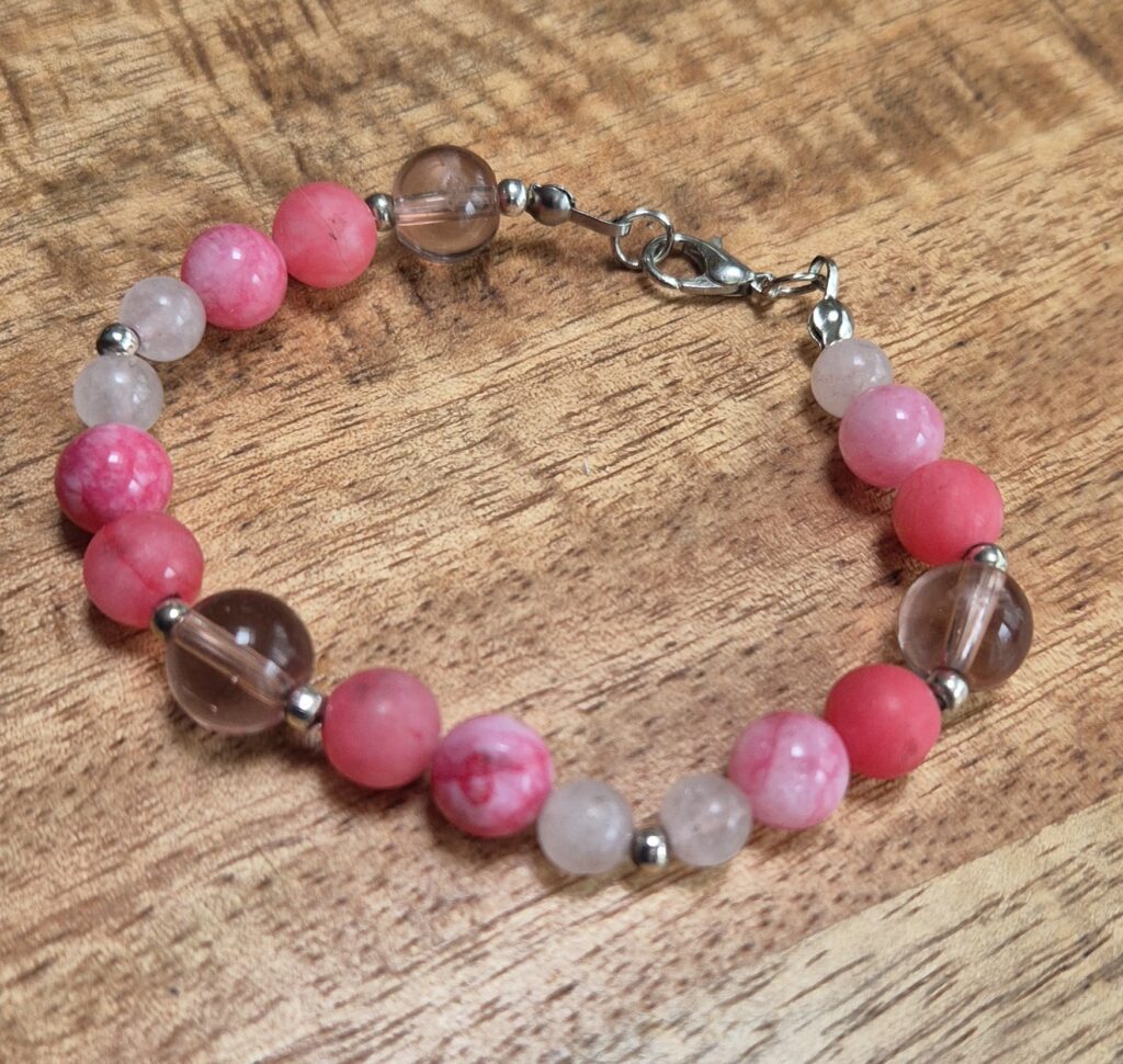 Roze armband