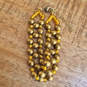 Goudkleurige armband