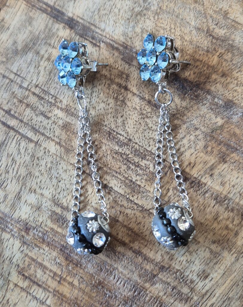 Swarovski oorsteker