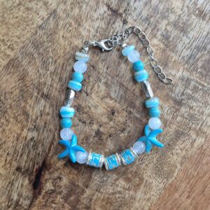 Turquoise ster armband