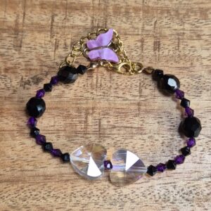 Vlinderhart armband