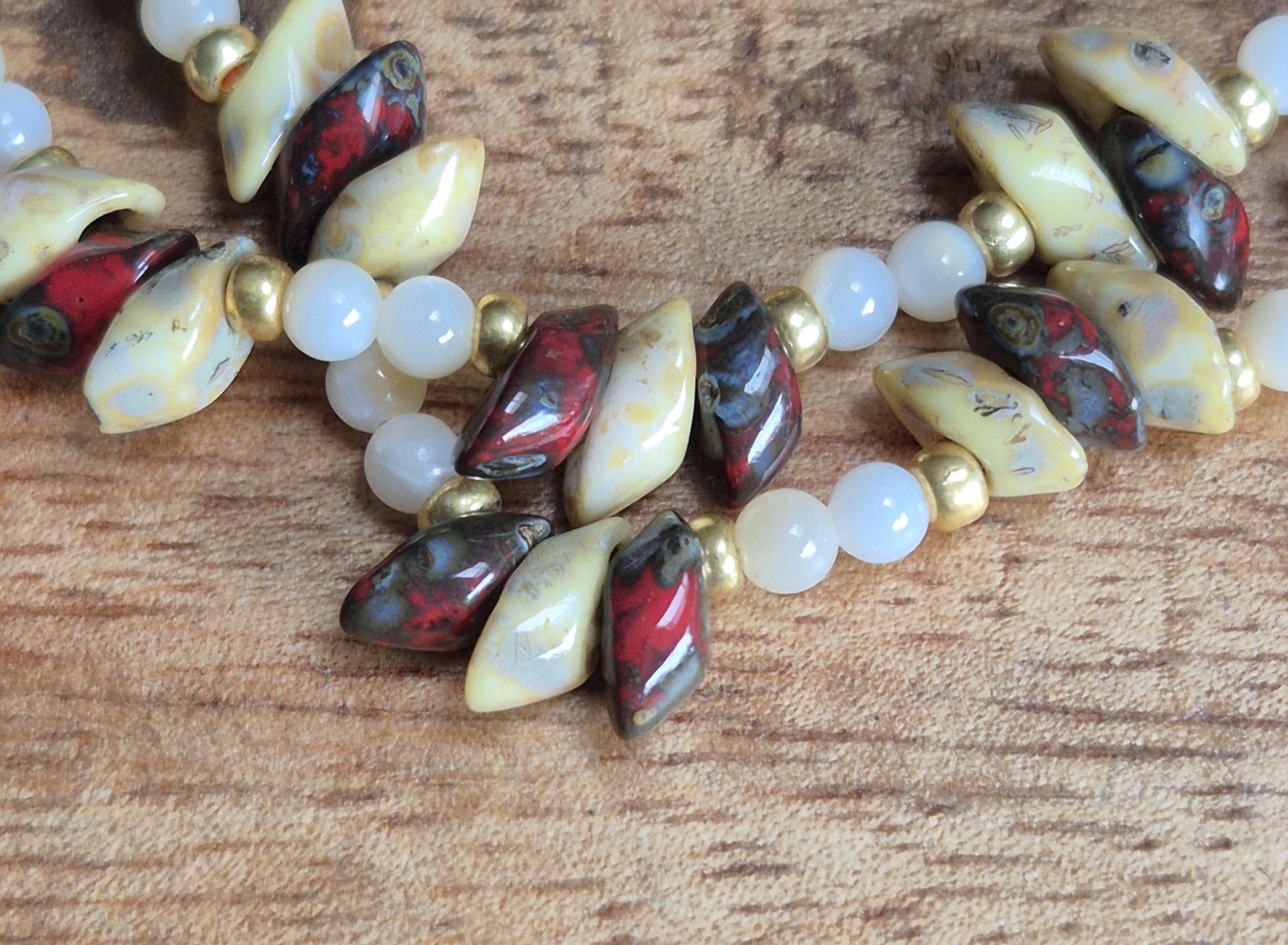 Warm tinten armband - Afbeelding 2